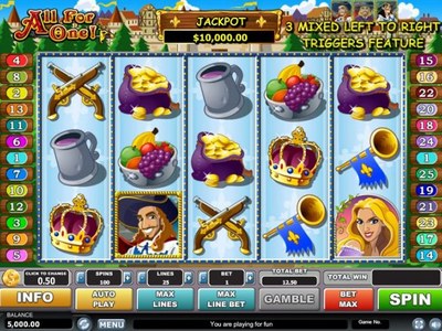 Игровой автомат All For One производителя Habanero