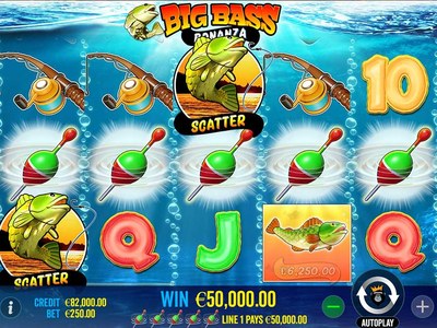 Слот Big Bass Bonanza — Pragmatic Play