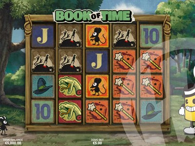 Игровой аппарат Book Of Time студии Hacksaw Gaming